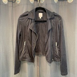 Lauren Conrad soft biker jacket